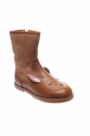 Детски обувки Friboo, Размер 31, Цвят Кафяв, Естествена кожа, естествен велур, Цена 55,55 лв.