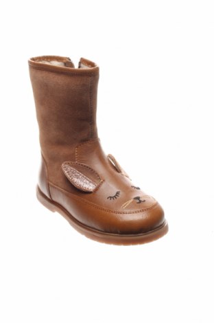 Детски обувки Friboo, Размер 27, Цвят Кафяв, Естествена кожа, естествен велур, Цена 55,55 лв.