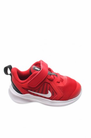 Детски обувки Nike, Размер 21, Цвят Червен, Текстил, естествена кожа, полиуретан, Цена 62,30 лв.