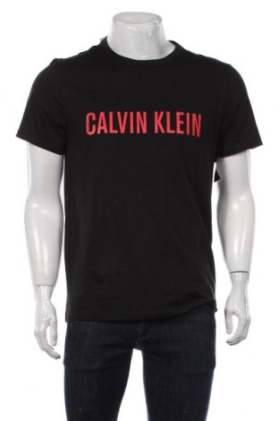 Tricou de bărbați Calvin Klein, Mărime M, Culoare Negru, Bumbac, Preț 284,37 Lei