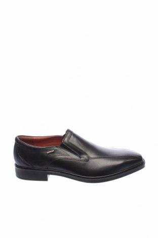 Мъжки обувки Geox, Размер 46, Цвят Черен, Естествена кожа, Цена 154,00 лв.