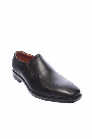 Мъжки обувки Geox, Размер 46, Цвят Черен, Естествена кожа, Цена 154,00 лв.