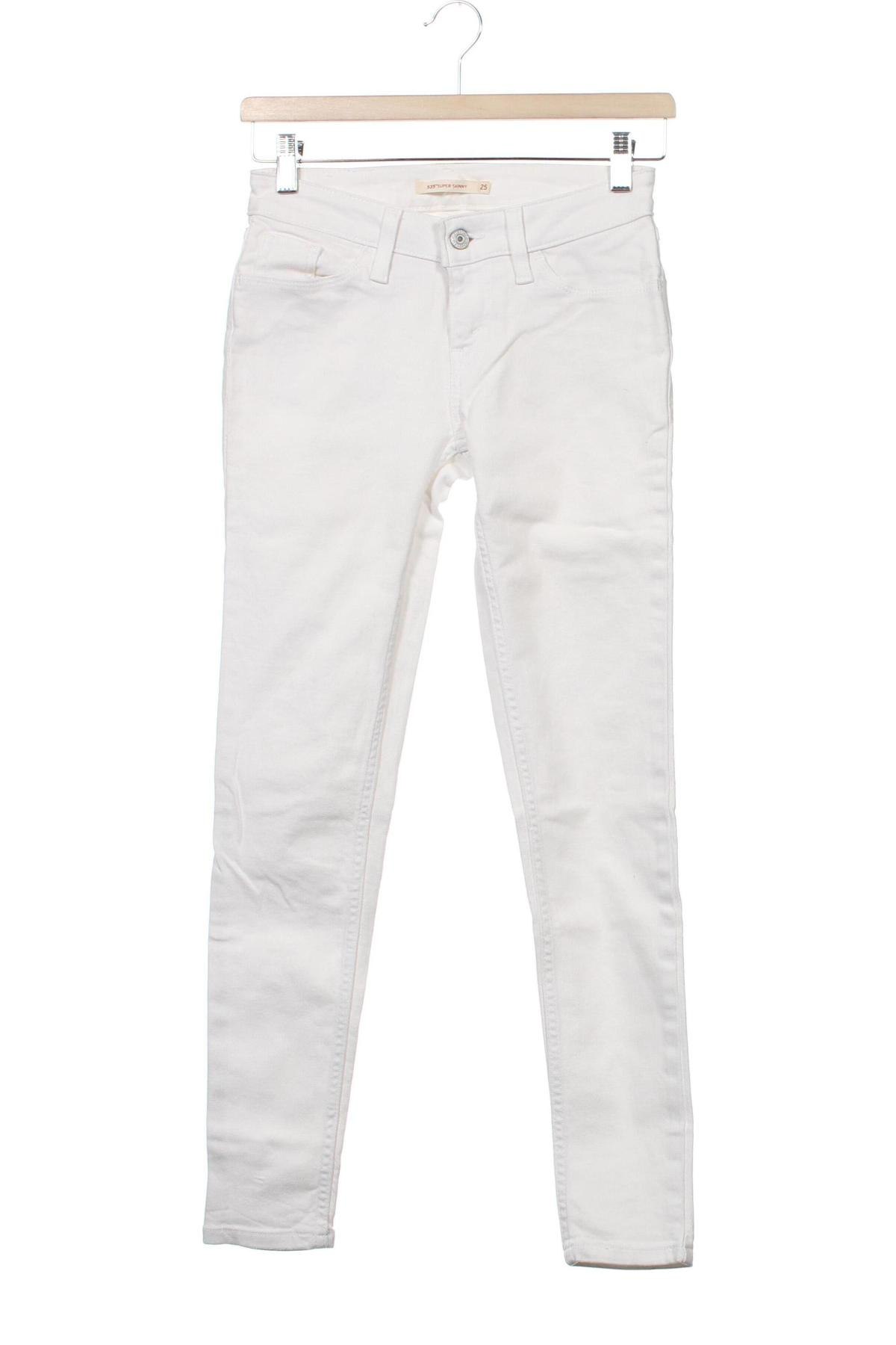 Damskie jeansy Levi's, Rozmiar XS, Kolor Biały, Cena 388,09 zł