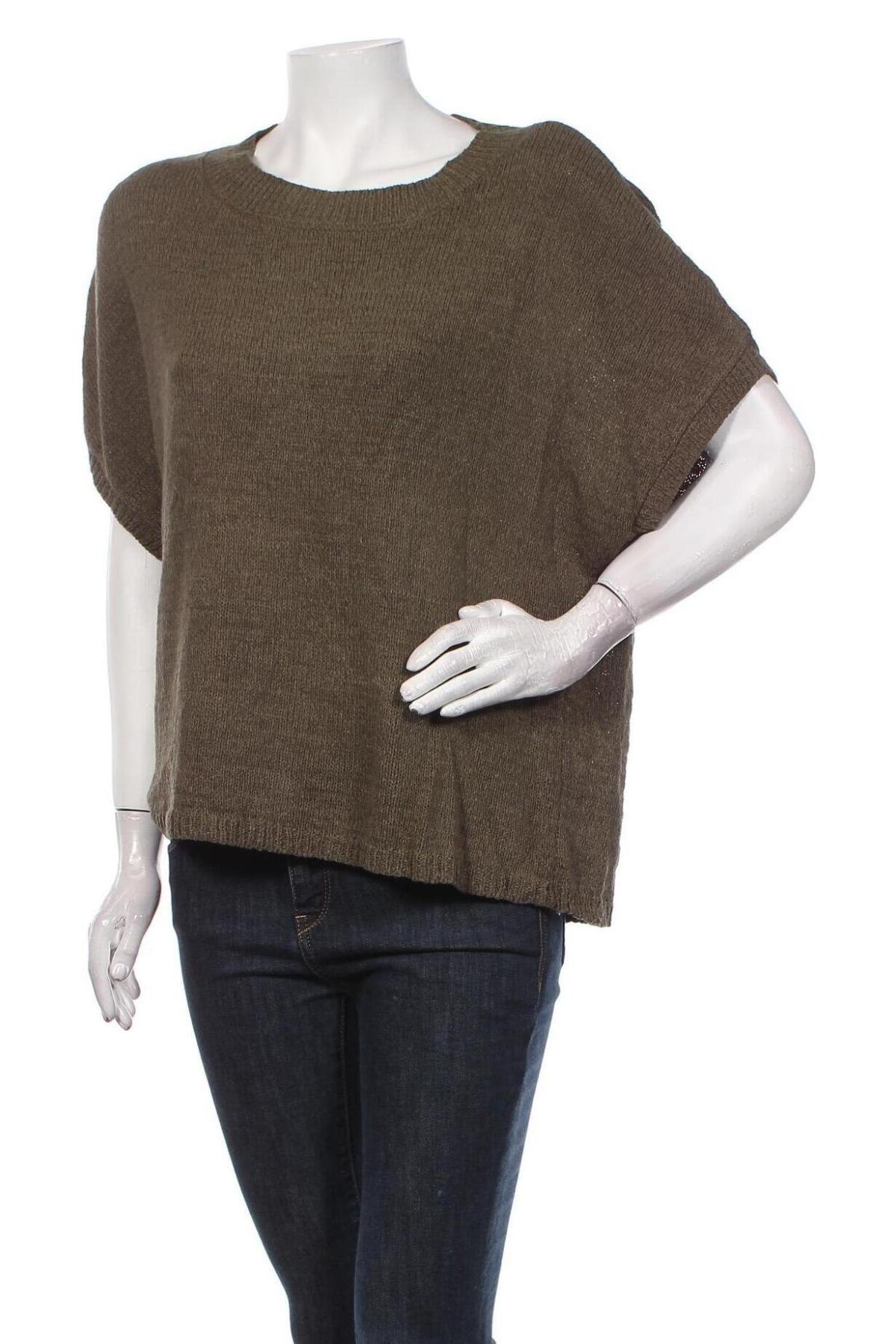 Γυναικείο πουλόβερ Ed.it.ed, Μέγεθος L, Χρώμα Πράσινο, Τιμή 22,27 €