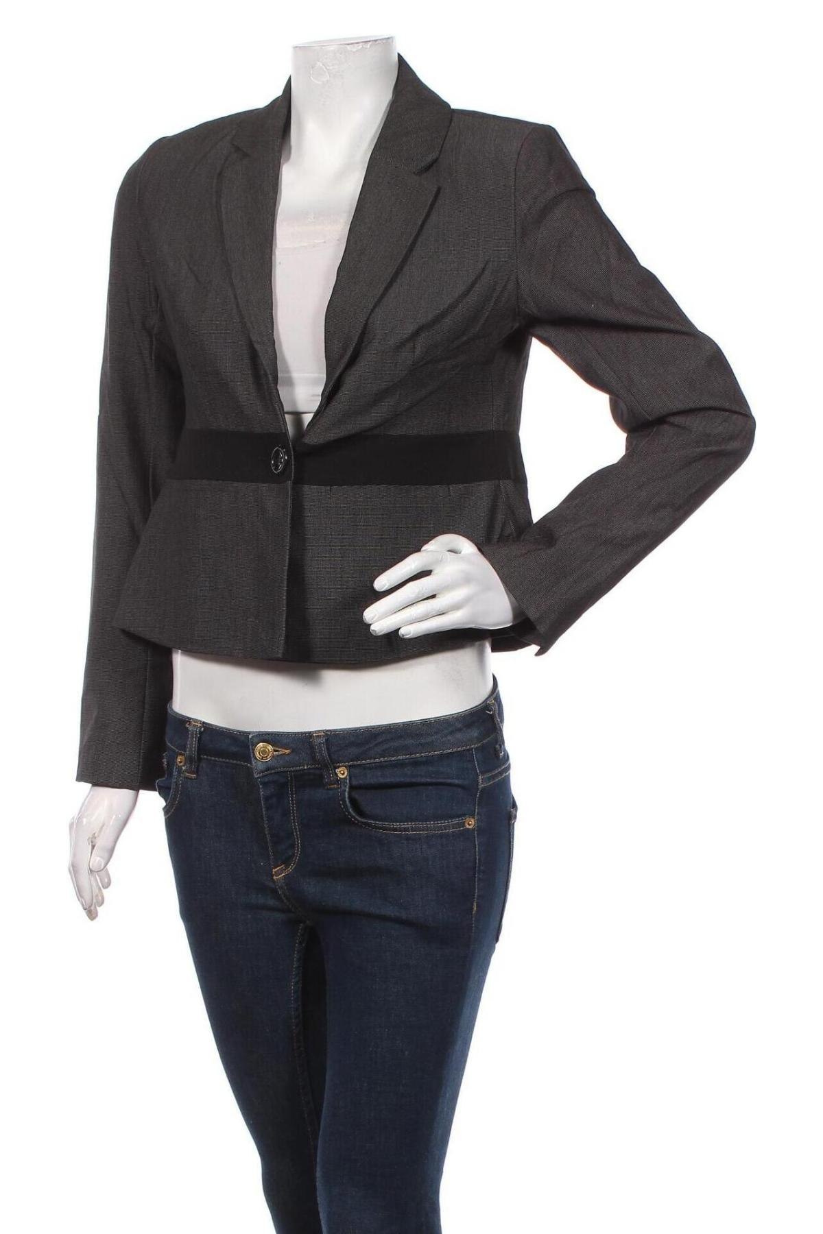 Γυναικείο σακάκι Diana Ferrari, Μέγεθος M, Χρώμα Γκρί, Τιμή 69,90 €