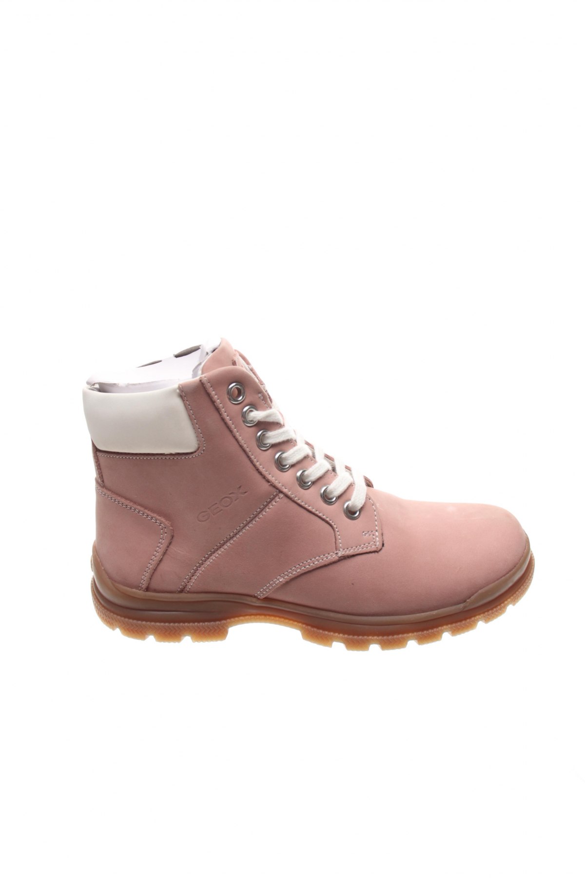 Детски обувки Geox, Размер 35, Цвят Розов, Естествена кожа, еко кожа, Цена 119,48 лв.