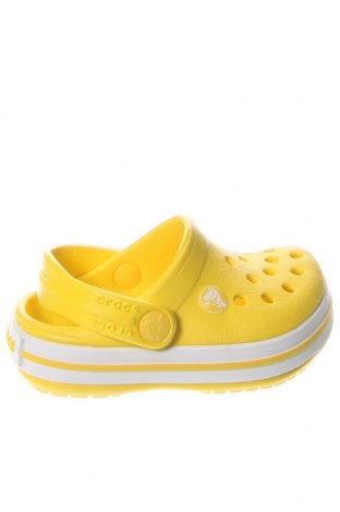 Hausschuhe Crocs, Größe 19, Farbe Gelb, Preis 18,35 €
