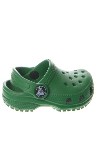 Hausschuhe Crocs, Größe 19, Farbe Grün, Preis 18,35 €