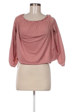 Damen Shirt Bershka, Größe S, Farbe Aschrosa, Preis € 2,78