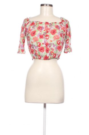 Damen Shirt Bershka, Größe S, Farbe Mehrfarbig, Preis 2,92 €