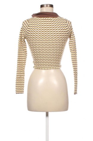Дамска блуза Bershka, Размер XS, Цвят Многоцветен, Цена 18,82 лв.