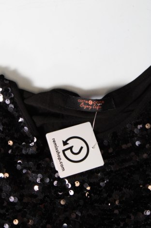 Γυναικεία μπλούζα Cache Cache, Μέγεθος S, Χρώμα Μαύρο, Τιμή 9,72 €