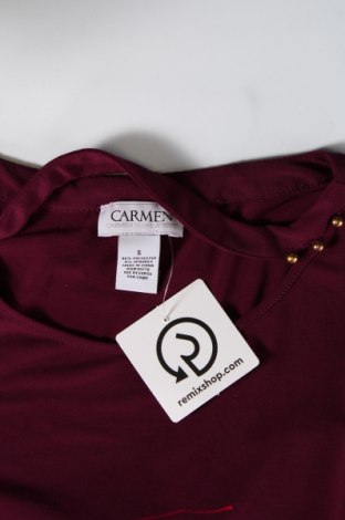 Дамска блуза Carmen Marc Valvo, Размер S, Цвят Червен, Цена 54,00 лв.