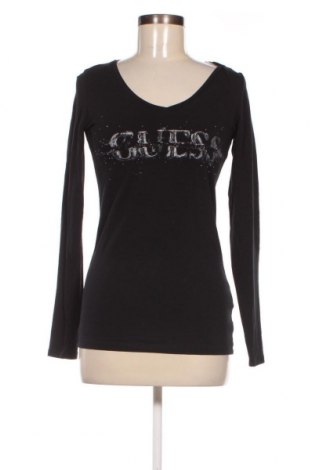 Дамска блуза Guess, Размер M, Цвят Черен, Цена 34,00 лв.