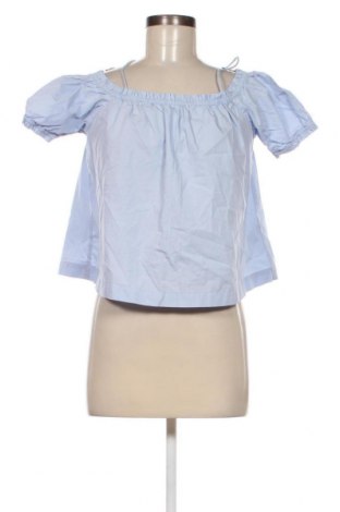 Γυναικεία μπλούζα H&M Conscious Collection, Μέγεθος S, Χρώμα Μπλέ, Τιμή 11,75 €