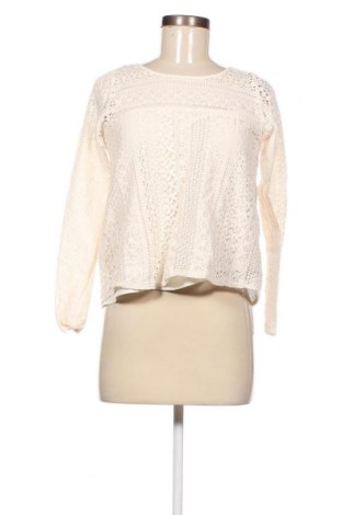 Γυναικεία μπλούζα Hollister, Μέγεθος S, Χρώμα Εκρού, Τιμή 12,28 €
