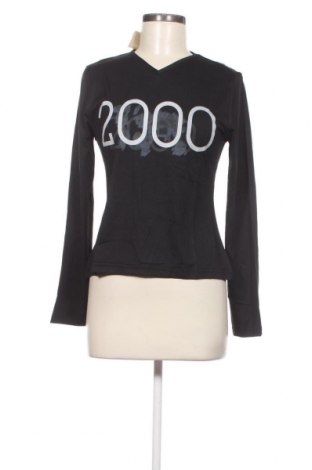 Γυναικεία μπλούζα JQ jeans, Μέγεθος M, Χρώμα Μαύρο, Τιμή 7,89 €
