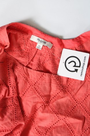 Γυναικεία μπλούζα Madewell, Μέγεθος XS, Χρώμα Κόκκινο, Τιμή 3,15 €