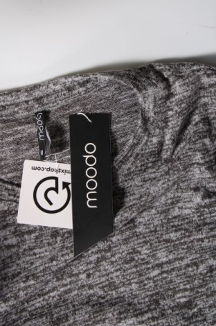 Γυναικεία μπλούζα Moodo, Μέγεθος M, Χρώμα Γκρί, Τιμή 4,08 €