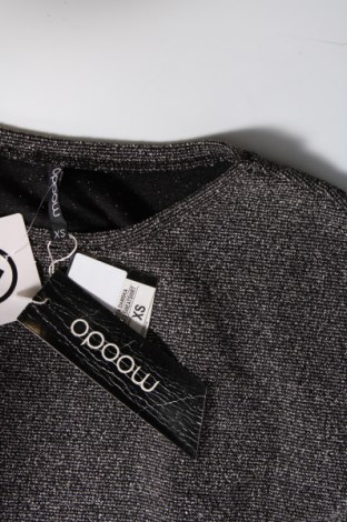 Γυναικεία μπλούζα Moodo, Μέγεθος XS, Χρώμα Γκρί, Τιμή 3,71 €