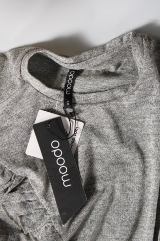 Γυναικεία μπλούζα Moodo, Μέγεθος L, Χρώμα Γκρί, Τιμή 4,08 €