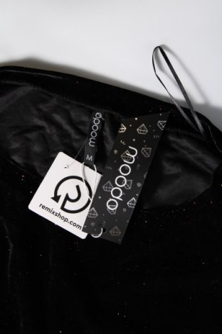Γυναικεία μπλούζα Moodo, Μέγεθος M, Χρώμα Μαύρο, Τιμή 4,08 €
