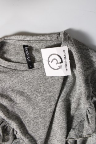 Γυναικεία μπλούζα Moodo, Μέγεθος L, Χρώμα Γκρί, Τιμή 4,45 €