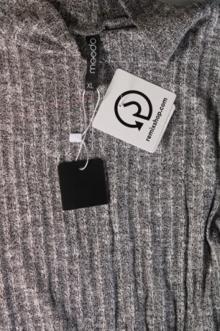Γυναικεία μπλούζα Moodo, Μέγεθος XL, Χρώμα Γκρί, Τιμή 4,08 €