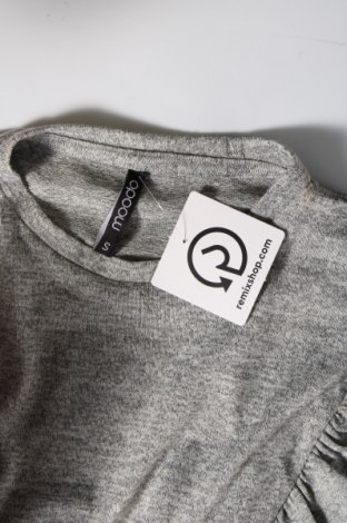 Γυναικεία μπλούζα Moodo, Μέγεθος S, Χρώμα Γκρί, Τιμή 4,45 €