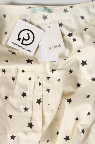 Γυναικεία μπλούζα Nanos, Μέγεθος M, Χρώμα Εκρού, Τιμή 13,15 €