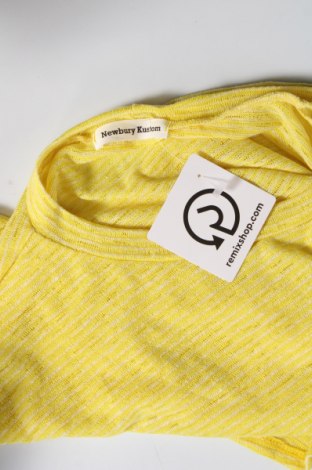 Γυναικεία μπλούζα Newbury Kustom, Μέγεθος S, Χρώμα Κίτρινο, Τιμή 1,89 €