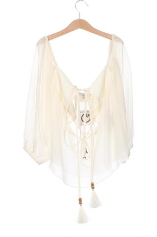 Дамска блуза Patrizia Pepe, Размер S, Цвят Екрю, Цена 116,05 лв.