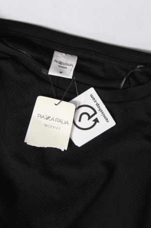 Γυναικεία μπλούζα Piazza Italia, Μέγεθος M, Χρώμα Μαύρο, Τιμή 5,75 €