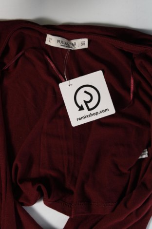 Γυναικεία μπλούζα Pull&Bear, Μέγεθος L, Χρώμα Κόκκινο, Τιμή 11,75 €