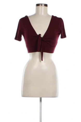 Γυναικεία μπλούζα Pull&Bear, Μέγεθος L, Χρώμα Κόκκινο, Τιμή 2,23 €