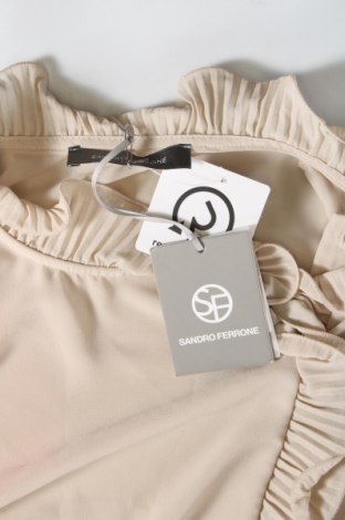 Γυναικεία μπλούζα Sandro Ferrone, Μέγεθος M, Χρώμα  Μπέζ, Τιμή 52,58 €