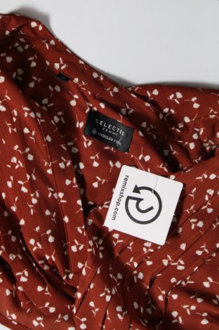 Дамска блуза Selected Femme, Размер M, Цвят Кафяв, Цена 9,28 лв.