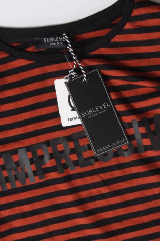Γυναικεία μπλούζα Sublevel, Μέγεθος XS, Χρώμα Πολύχρωμο, Τιμή 4,31 €