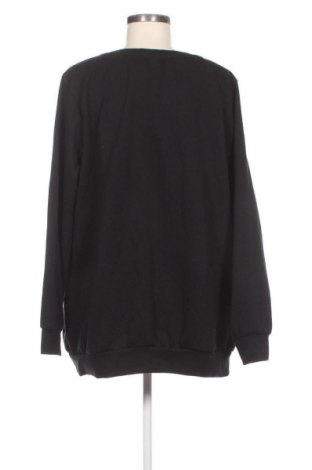 Γυναικεία μπλούζα Zizzi, Μέγεθος L, Χρώμα Μαύρο, Τιμή 3,27 €