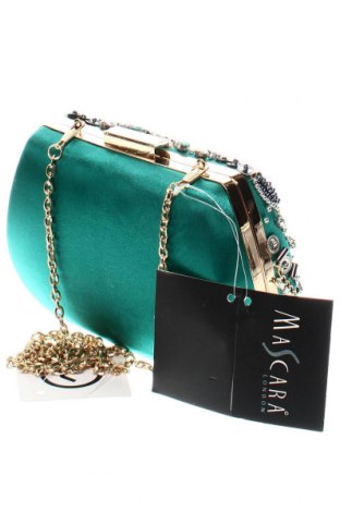 Дамска чанта Mascara, Цвят Зелен, Цена 64,35 лв.