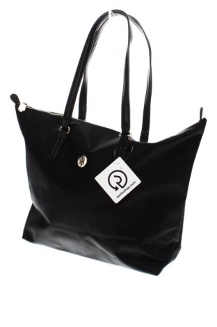 Дамска чанта Tommy Hilfiger, Цвят Черен, Цена 165,88 лв.