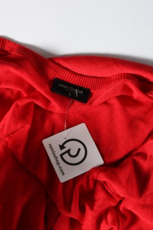 Γυναικεία ζακέτα Free Quent, Μέγεθος S, Χρώμα Κόκκινο, Τιμή 3,41 €