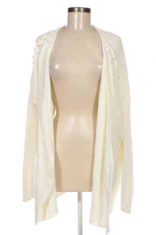 Damen Strickjacke Made In Italy, Größe M, Farbe Weiß, Preis € 7,06