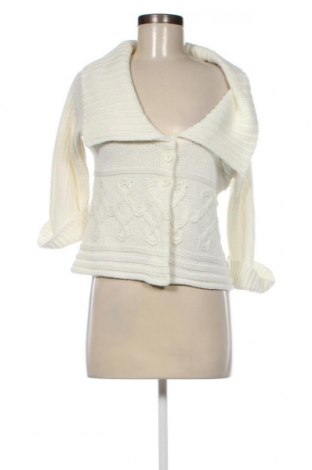 Damen Strickjacke Madonna, Größe L, Farbe Weiß, Preis 7,06 €