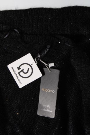 Γυναικεία ζακέτα Moodo, Μέγεθος S, Χρώμα Μαύρο, Τιμή 6,28 €