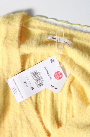 Cardigan de damă Sinsay, Mărime XL, Culoare Galben, Preț 27,24 Lei