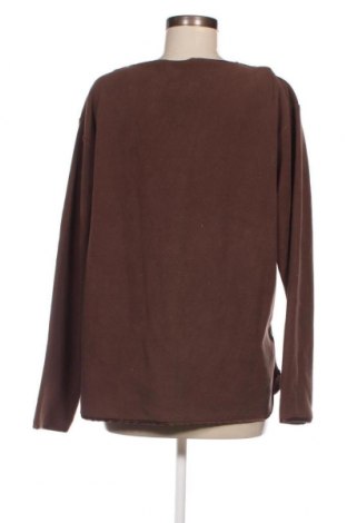 Γυναικεία μπλούζα fleece, Μέγεθος L, Χρώμα Καφέ, Τιμή 3,76 €
