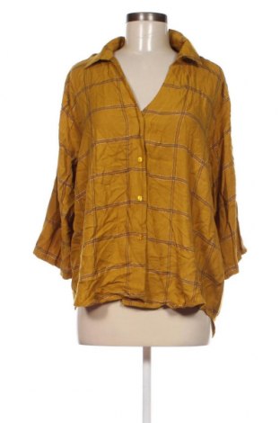Дамска риза, Размер XL, Цвят Жълт, Цена 15,00 лв.