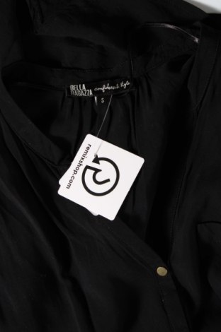 Γυναικείο πουκάμισο Bella Ragazza, Μέγεθος S, Χρώμα Μαύρο, Τιμή 14,85 €