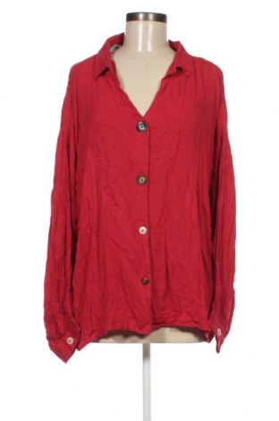 Γυναικείο πουκάμισο Blancheporte, Μέγεθος XXL, Χρώμα Κόκκινο, Τιμή 6,96 €